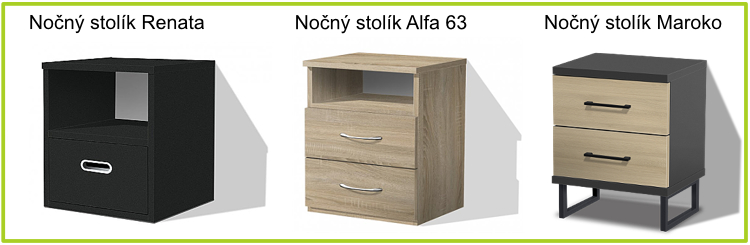 Noční stolky